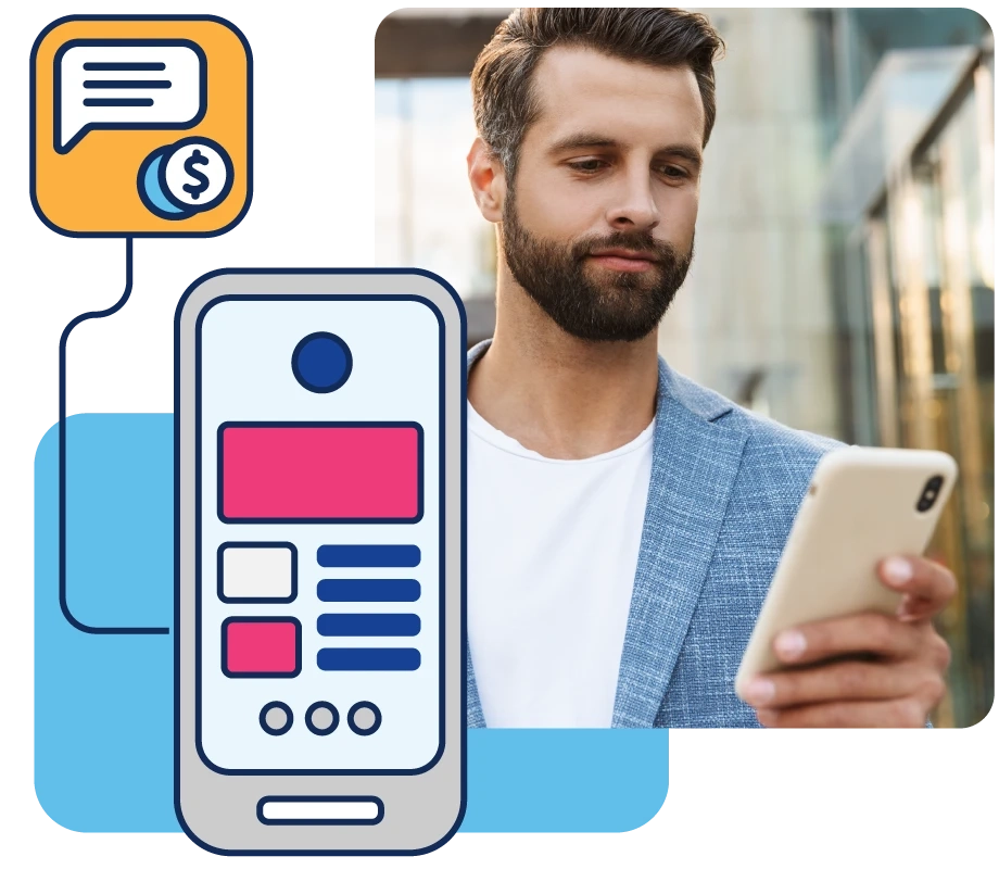 Con i crediti acquistati puoi inviare sia SMS che RCS.