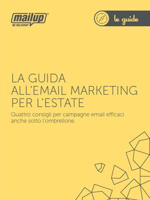 Copertina dell’ebook La guida all’email marketing per l’estate Copertina dell'ebook La guida all'email marketing per l'estate