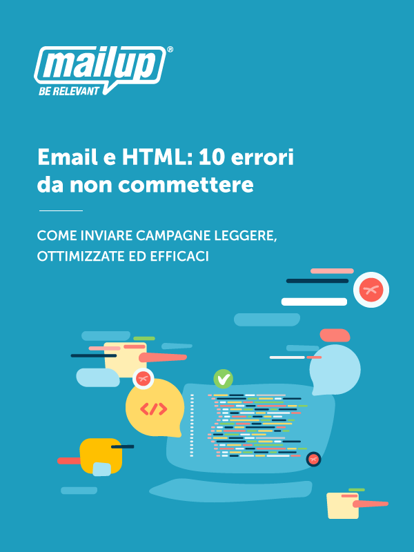 Copertina dell'ebook Email e HTML: 10 errori da non commettere
