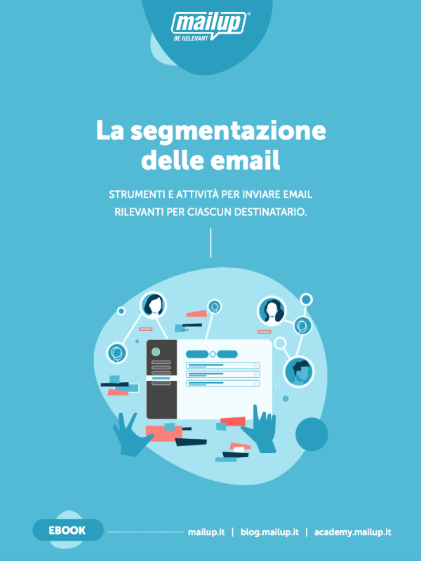 Copertina dell'ebook La segmentazione delle email