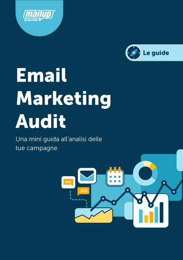 Copertina della guida Email Marketing Audit Copertina della guida Email Marketing Audit