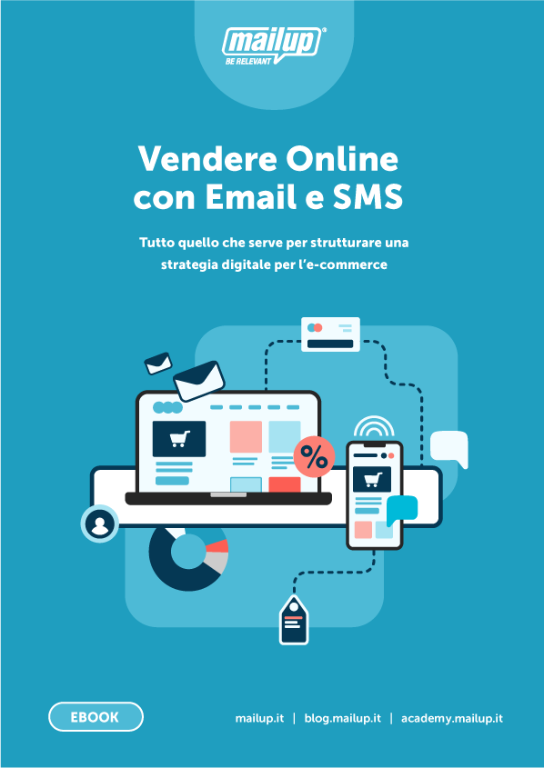 Copertina dell’ebook Vendere online con Email e SMS Copertina dell'ebook Vendere online con Email e SMS