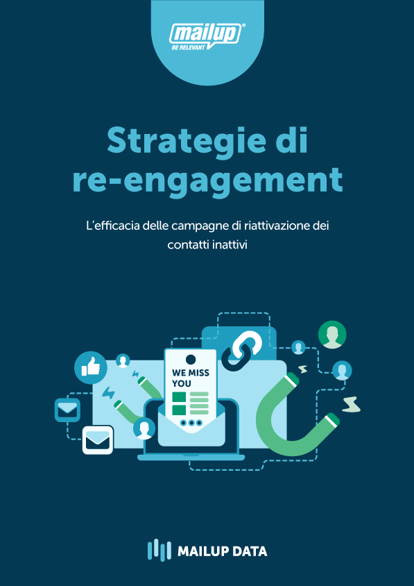 Copertina dell’ebook Strategie di re-engagement Copertina dell'ebook Strategie di re-engagement